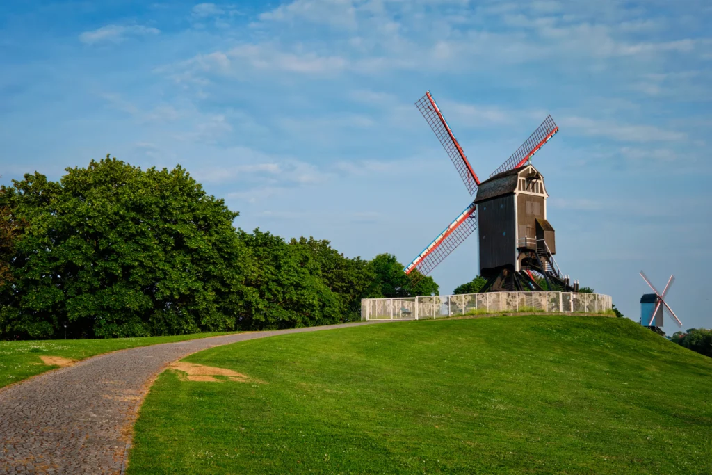 Danish windmill and architecture